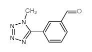 3-(1-甲基-1H-四唑-5-基)苯甲醛结构式