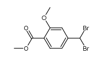 methyl 4-(dibromomethyl)-2-methoxybenzoate结构式