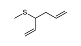 3-Methylthio-1,5-hexadiene结构式