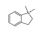 N.N-Dimethyl-indolinium结构式