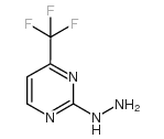 2-Hydrazino-4-(trifluoromethyl)pyrimidine Structure