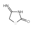 4-IMINO-1,3-THIAZOLIDIN-2-ONE结构式