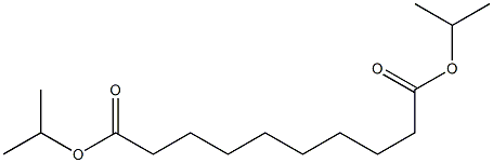 Diisopropyl Sebacate Structure