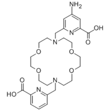Macropa-NH2结构式