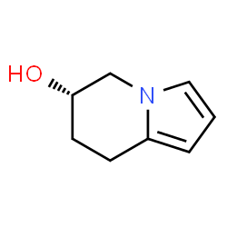 6-Indolizinol,5,6,7,8-tetrahydro-,(6S)-(9CI)结构式