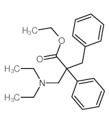 Benzenepropanoic acid, a-[(diethylamino)methyl]-a-phenyl-, ethyl ester picture