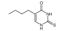 5-butyl-2-thioxo-2,3-dihydro-1H-pyrimidin-4-one结构式