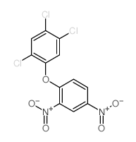 Benzene,1,2,4-trichloro-5-(2,4-dinitrophenoxy)-结构式