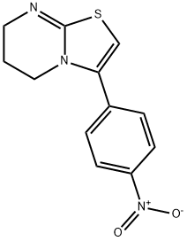 3-(4-nitrophenyl)-5,6-dihydro-7h-thiazolo(3,2-a)pyrimidine Structure