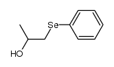 (RS)-1-(phenylseleno)-2-propanol Structure