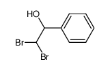 α,α-(dibromomethyl)phenylmethanol Structure