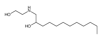 1-(2-hydroxyethylamino)dodecan-2-ol Structure