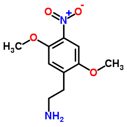 2-(2,5-Dimethoxy-4-nitrophenyl)ethanamine Structure
