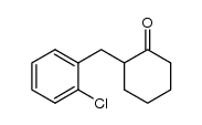 2-[2-Chlor-benzyl]-cyclohexanon结构式