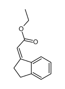 ethyl 2-(2,3-dihydroinden-1-ylidene)acetate Structure