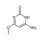 2(1H)-Pyrimidinone, 4-amino-6-methoxy- (9CI) structure