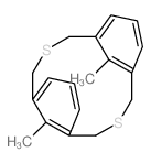 3,11-Dithiatricyclo[11.3.1.15,9]octadeca-1(17),5,7,9(18),13,15-hexaene,17,18-dimethyl- picture