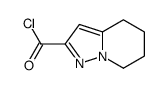 Pyrazolo[1,5-a]pyridine-2-carbonyl chloride, 4,5,6,7-tetrahydro- (9CI) structure