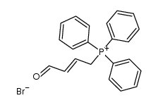 (3-Formylallyl)-triphenylphosphoniumbromid Structure