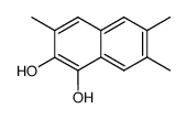 1,2-Naphthalenediol, 3,6,7-trimethyl- (8CI) picture
