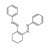 phenyl-(2-phenyldiazenylcyclohexen-1-yl)diazene Structure