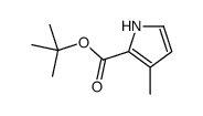 tert-butyl 3-methyl-1H-pyrrole-2-carboxylate结构式