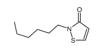 2-hexyl-1,2-thiazol-3-one Structure