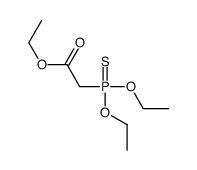ethyl 2-diethoxyphosphinothioylacetate Structure