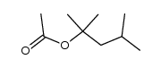 2,4-dimethyl-2-pentyl acetate Structure