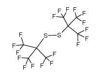 bis(nonafluoro-tert-butyl) disulfide结构式