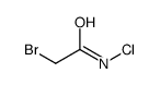 2-bromo-N-chloroacetamide Structure