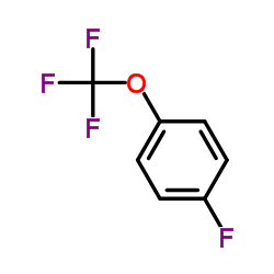 1-Fluoro-4-(trifluoromethoxy)benzene Structure
