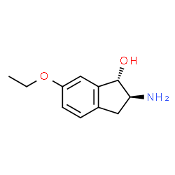 1H-Inden-1-ol,2-amino-6-ethoxy-2,3-dihydro-,(1R,2R)-rel-(9CI)结构式