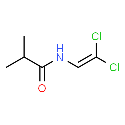Propanamide,N-(2,2-dichloroethenyl)-2-methyl- structure