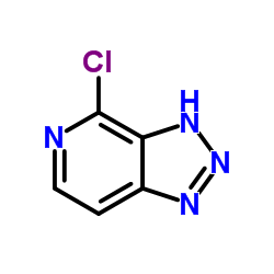 4-氯-3H-[1,2,3]三唑并[4,5-c]吡啶结构式