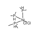 tris(trimethylphosphine)nickel(II) chloride结构式