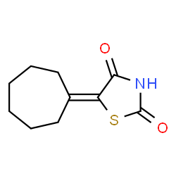 2,4-Thiazolidinedione, 5-cycloheptylidene- (9CI) picture