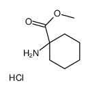 1-氨基环己烷羧酸甲酯盐酸盐结构式