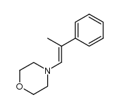 1-(4-morpholino)-2-phenylpropene Structure