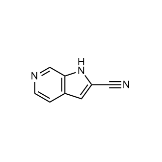 1H-pyrrolo[2,3-c]pyridine-2-carbonitrile Structure