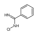 N'-chlorobenzenecarboximidamide Structure