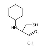 (2S)-2-(cyclohexylamino)-3-sulfanylpropanoic acid Structure