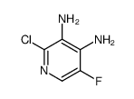 2-Chloro-5-fluoropyridine-3,4-diamine picture