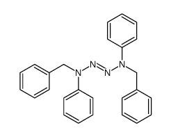 N-benzyl-N-[(N-benzylanilino)diazenyl]aniline Structure