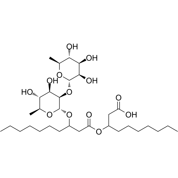 Rhamnolipid RL2结构式