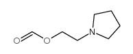 1-Pyrrolidineethanol,formate(ester)(9CI)结构式