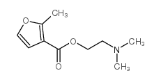 3-Furancarboxylicacid,2-methyl-,2-(dimethylamino)ethylester(9CI)结构式