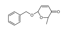 (2R,6S)-6-methyl-2-phenylmethoxy-2H-pyran-5-one Structure