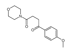 1-(4-methoxyphenyl)-4-morpholin-4-ylbutane-1,4-dione结构式