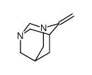 (1S,3R,5R,7S)-4-methylene-1,3-diazaadamantane结构式